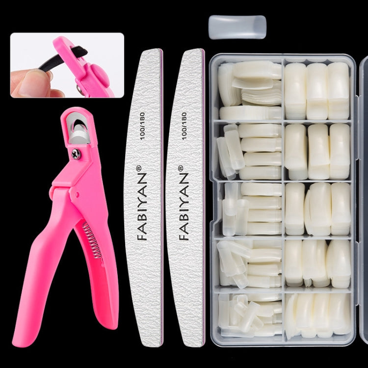 FABIYAN Nail Brush Nail Piece Set Nail Art Polishing Supplies Set