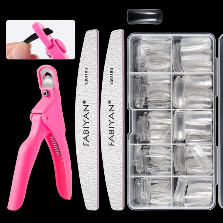 FABIYAN Nail Brush Nail Piece Set Nail Art Polishing Supplies Set Reluova