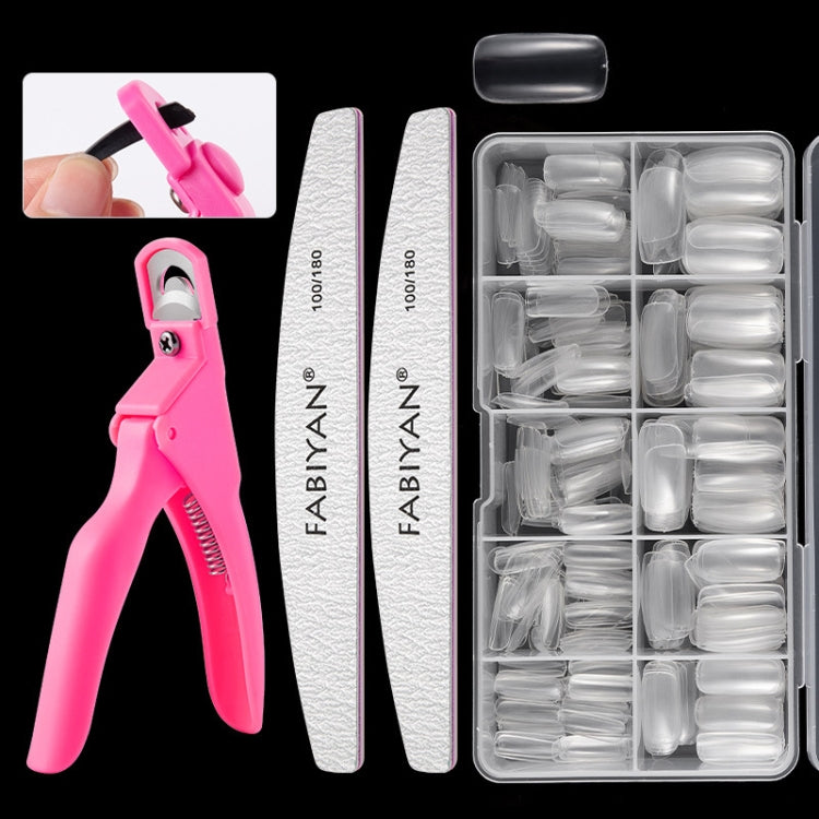 FABIYAN Nail Brush Nail Piece Set Nail Art Polishing Supplies Set Reluova