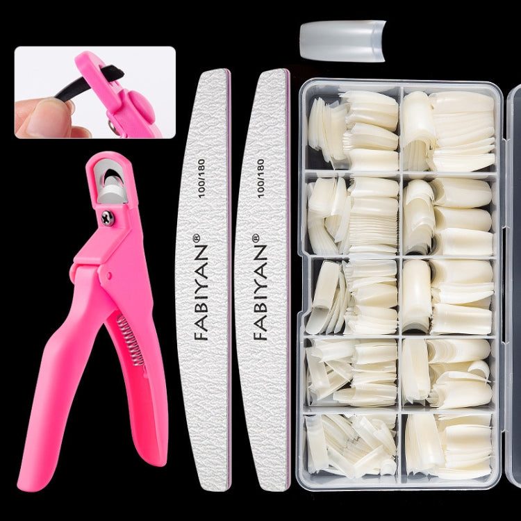 FABIYAN Nail Brush Nail Piece Set Nail Art Polishing Supplies Set