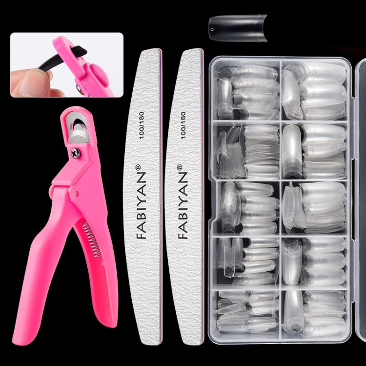 FABIYAN Nail Brush Nail Piece Set Nail Art Polishing Supplies Set Reluova