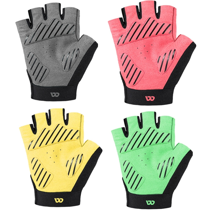 WEST BIKING YP0211210 Mountain Cycling Gloves Half Finger Breathable Anti-Slip Gloves Riding Equipment