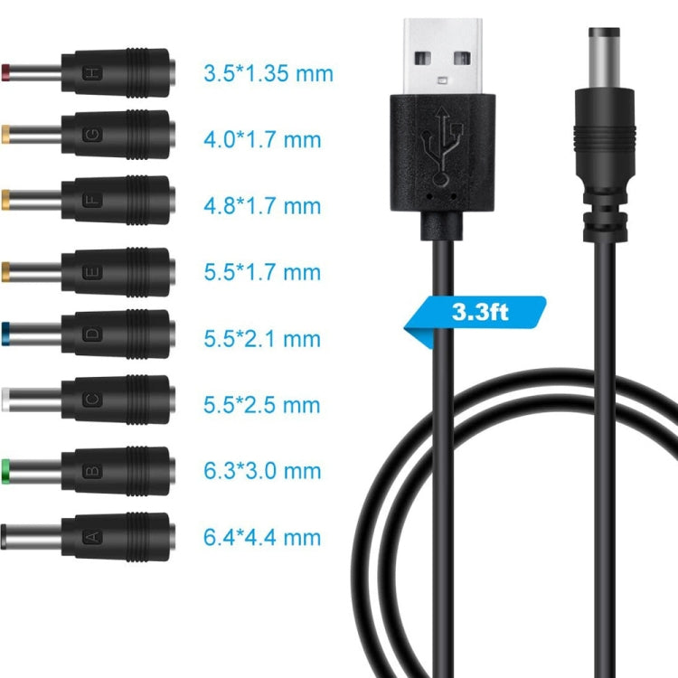 DC Power Cord USB Multi-Function Interchange Plug USB Charging Cable My Store