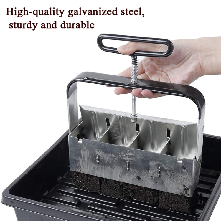 Manual Four Earth Block Makers Soil Blocker Garden Tool Seeding Tool My Store