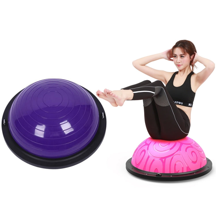 46cm Wave Speed Ball Yoga Semi-Circular Balance Ball Fitness Pilates Ball Reluova