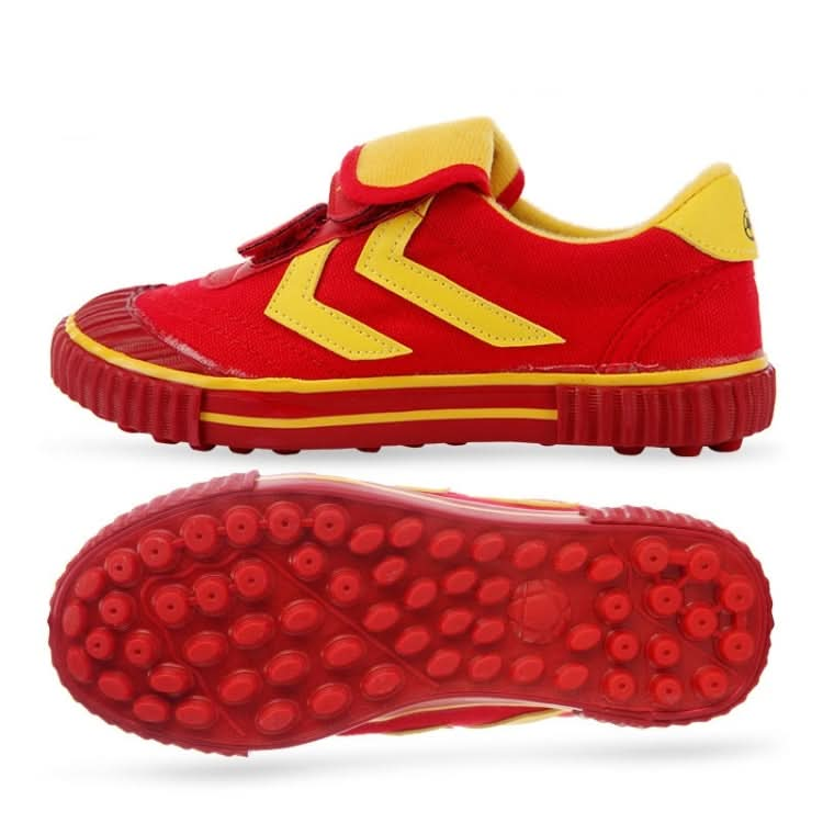 Children Soccer Shoes Antiskid Wear-Resistant Nylon Fastener Football Training Shoes, Series 1 Reluova