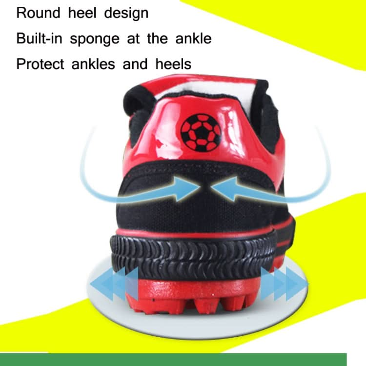 Children Soccer Shoes Antiskid Wear-Resistant Nylon Fastener Football Training Shoes, Series 1 Reluova