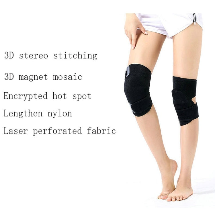 Tourmaline Self-Heating Sports Knee Pads Far Infrared Magnet Moxibustion Warm Knee Pads Reluova