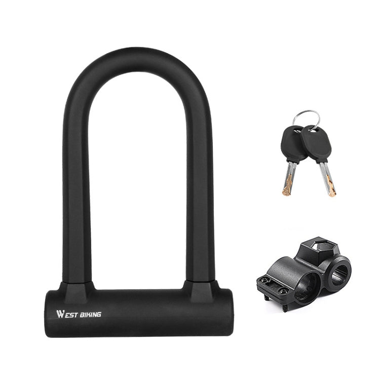 West Biking Bike Lock Motorcycle Wire Lock Anti-Hydraulic Pressure Cut Anti-Theft Lock