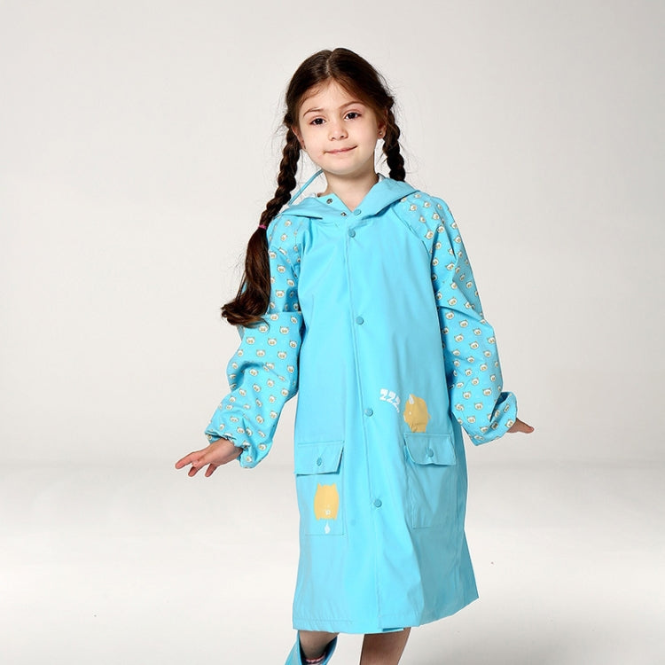 Siamese Children Raincoat Hooded Raincoat