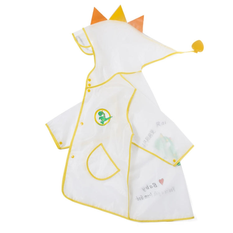 Carton Children Raincoat With Schoolbag Seat Poncho