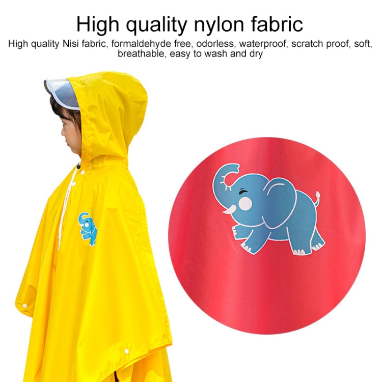 Cycling Children Raincoat Students Thickened Waterproof Cape Poncho