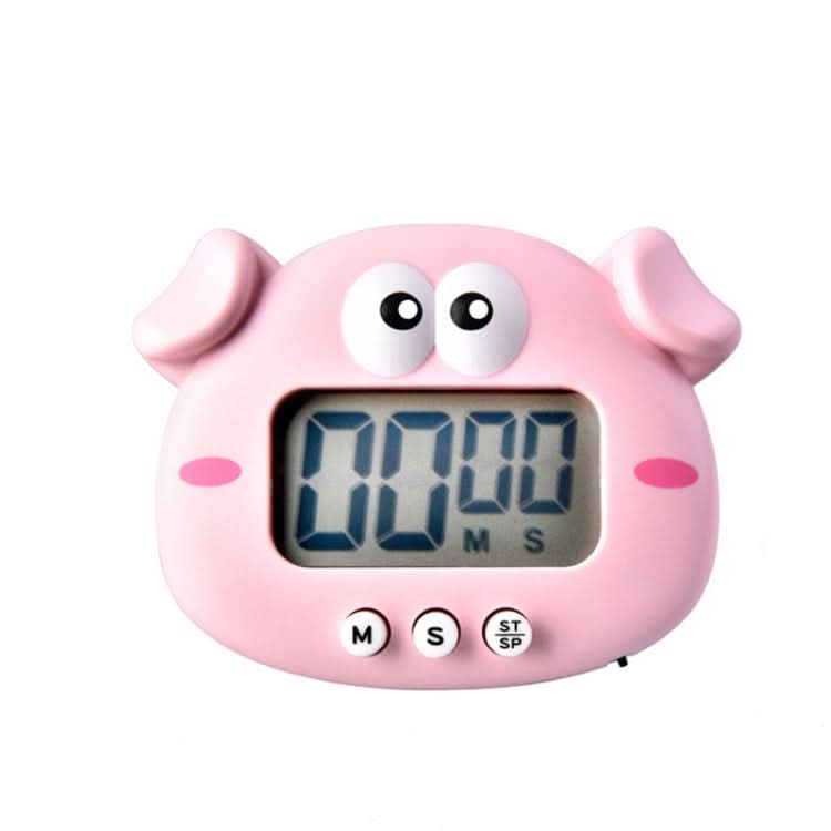 Kitchen Baking Cartoon Animal Electronic Timer Alarm Clock Student Learning Timer