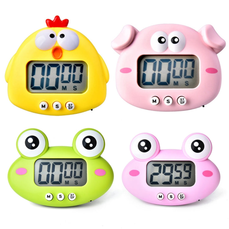 Kitchen Baking Cartoon Animal Electronic Timer Alarm Clock Student Learning Timer Reluova