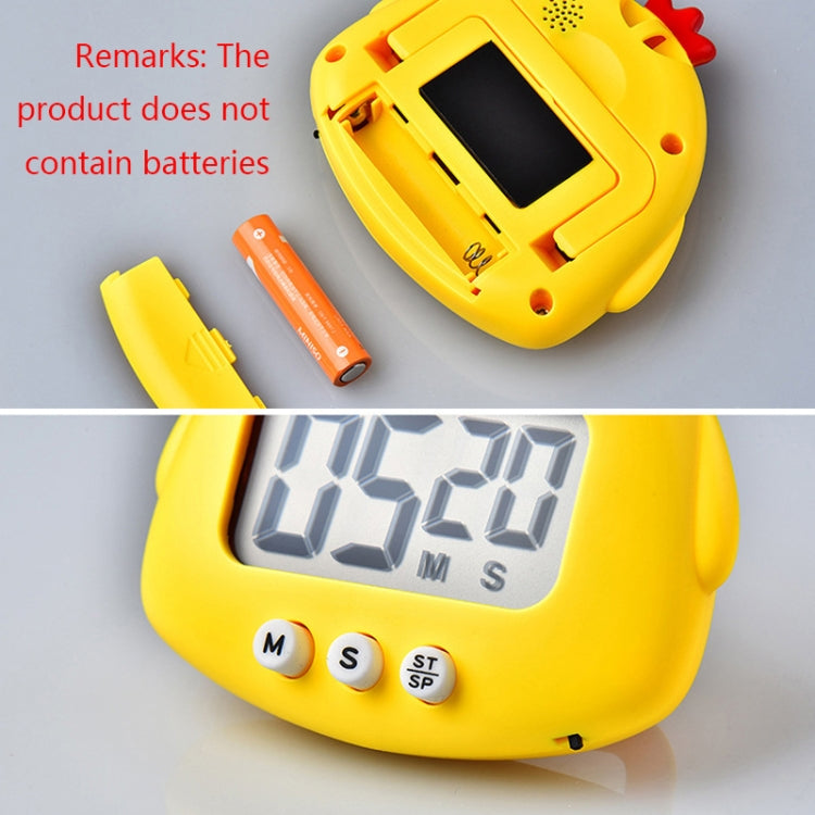 Kitchen Baking Cartoon Animal Electronic Timer Alarm Clock Student Learning Timer Reluova