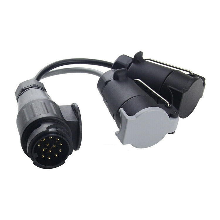 VC1014 13P Transfer Double 7P Trailer Connector Cable Car Plug Socket Conversion Plug EU Plug ÎҵÄÉ̵ê