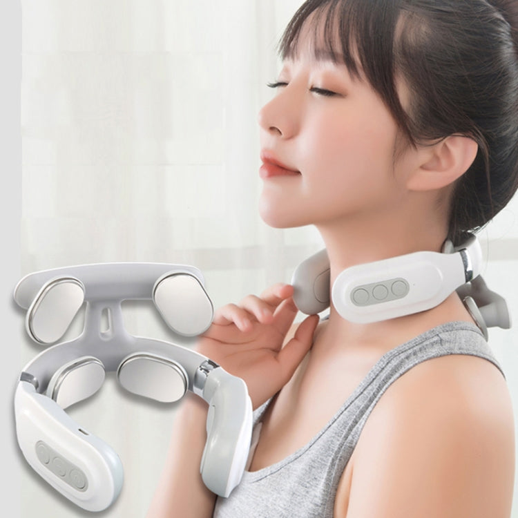 H62 Intelligent Pulse Multi-Function Neck Instrument Charging Neck Massage Device Reluova