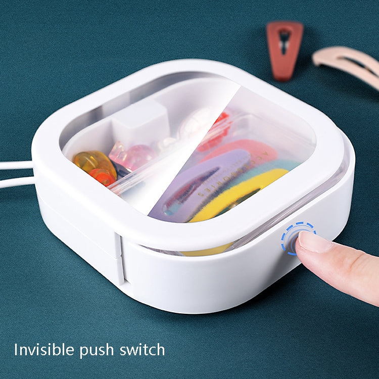 Desktop Portable Storage Box Multifunctional Finishing Push Box Port Plastic Storage Box