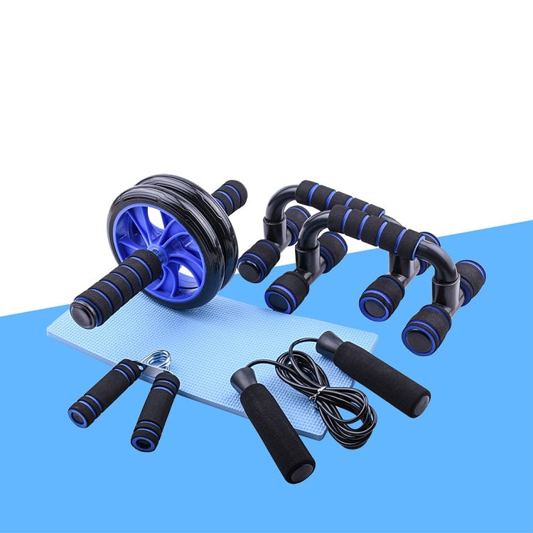 5 In1 Family Fitness Exercise Abdominal Wheel Set