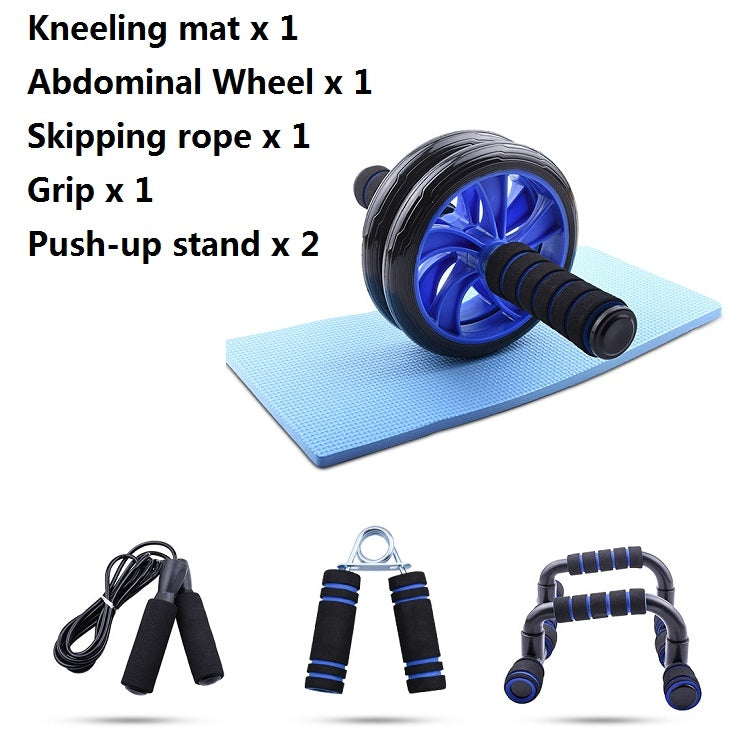 5 In1 Family Fitness Exercise Abdominal Wheel Set