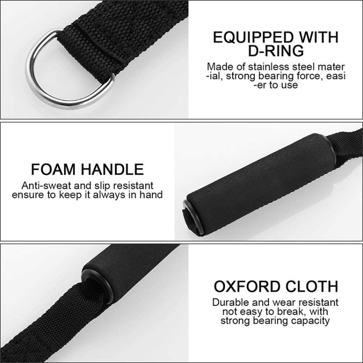 2 PCS Yoga Fitness Pull Belt Handle Gymnastics Hammock Handle-Reluova