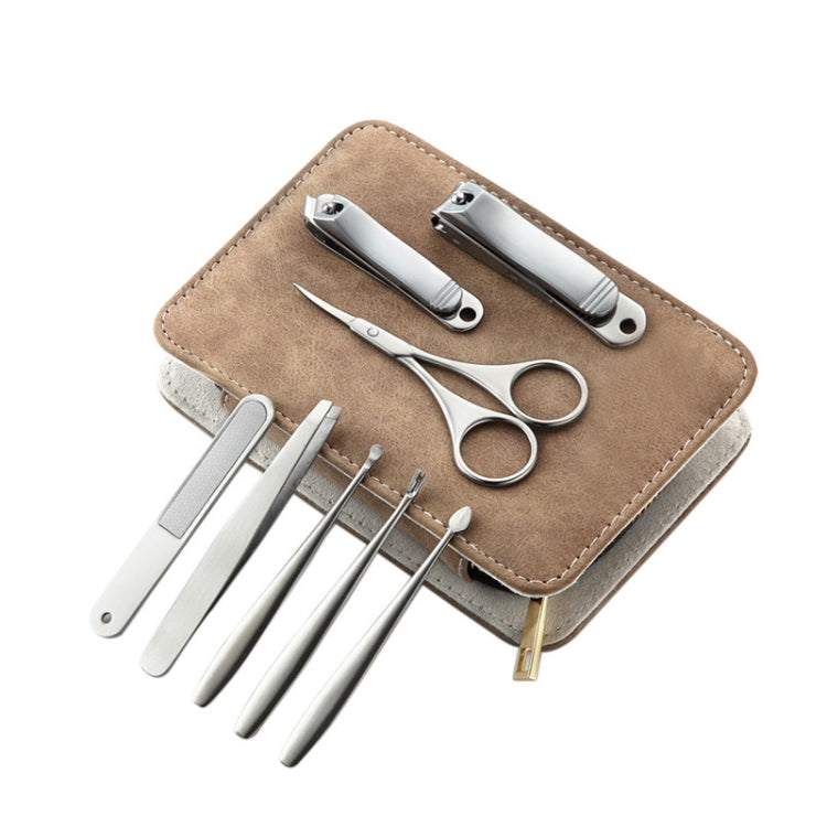 8 In 1 Nail Shear Manicure Tools Stainless Steel Nail Clippers Ordinary Nose Hair Clipper-Reluova