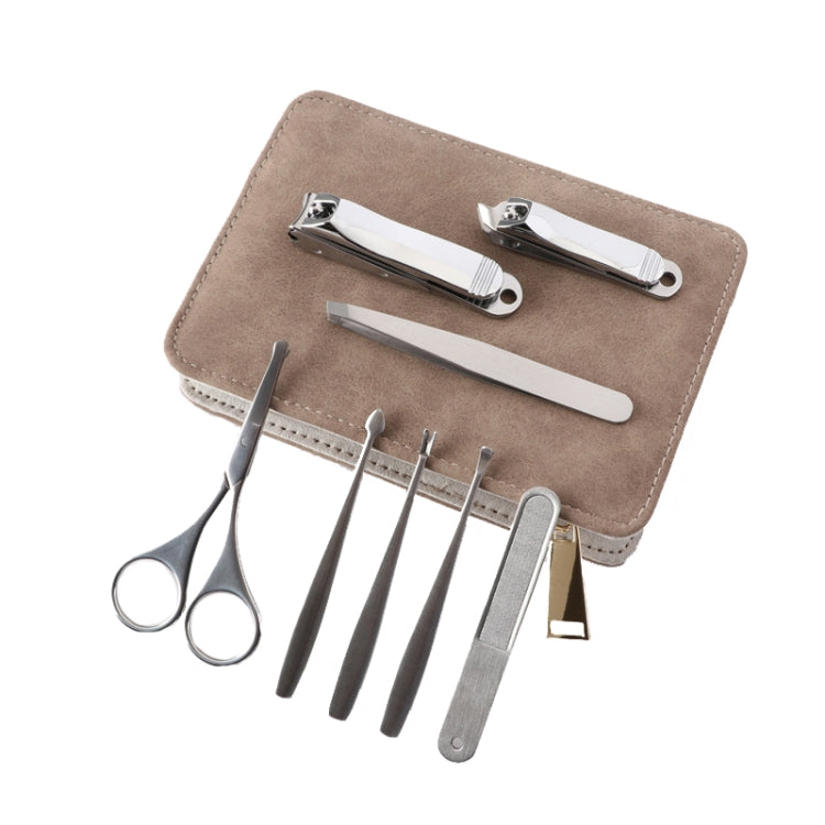 8 In 1 Nail Shear Manicure Tools Stainless Steel Nail Clippers Ordinary Nose Hair Clipper