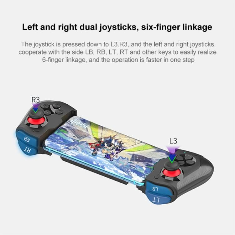 Mocute 060 Stretch Dual Joystick Bluetooth Gamepad For Android & IOS 13.4 or Above