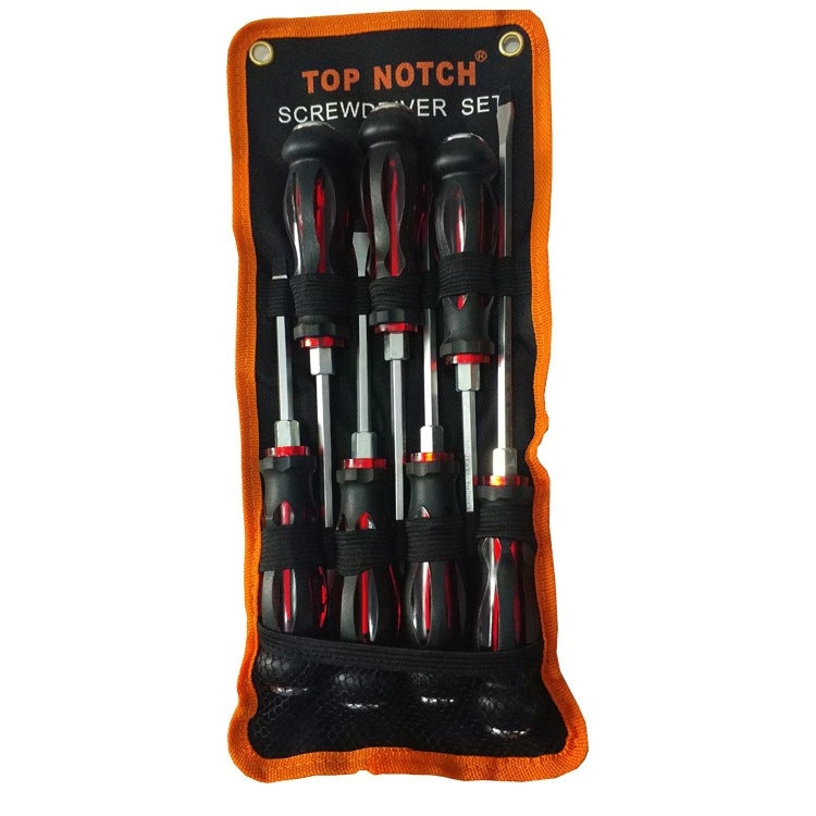 7 PCS / Set Knocking Screwdriver Oil-Resistant Through-Core Screwdriver Home Auto Repair Screwdriver, Color Random Deilvery My Store