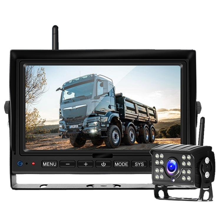 7 Inch Digital Wireless Reversing Image 1080P Video System Truck Monitoring Driving Recorder