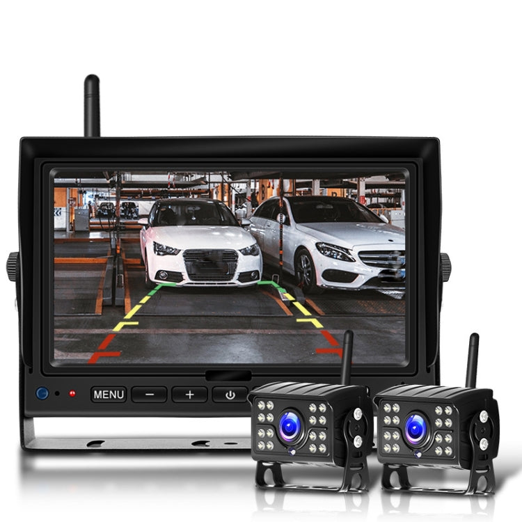 7 Inch Digital Wireless Reversing Image 1080P Video System Truck Monitoring Driving Recorder