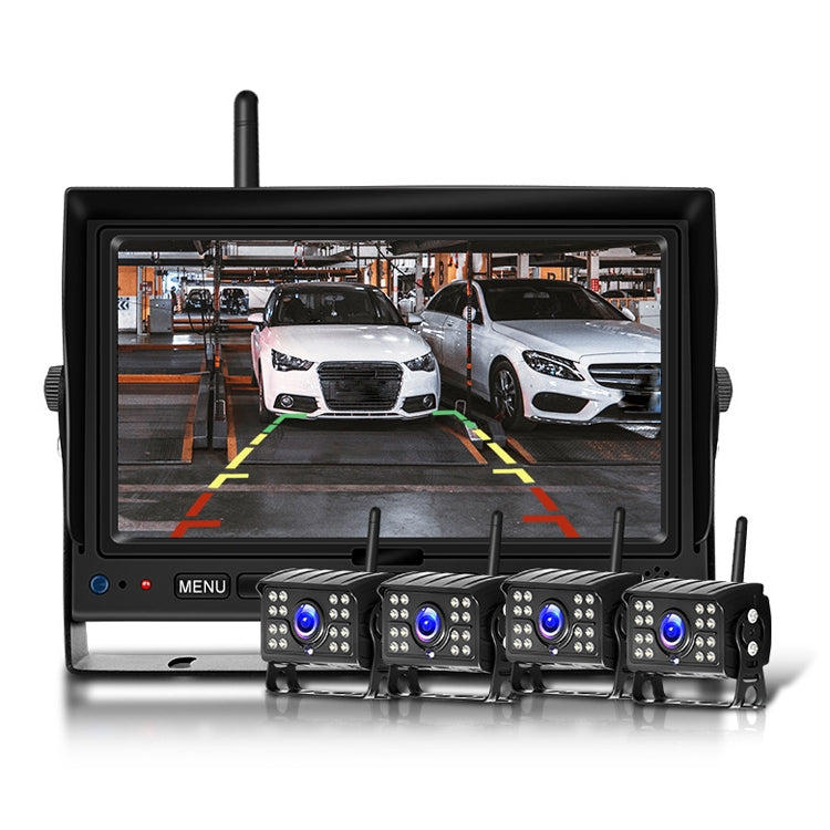 7 Inch Digital Wireless Reversing Image 1080P Video System Truck Monitoring Driving Recorder