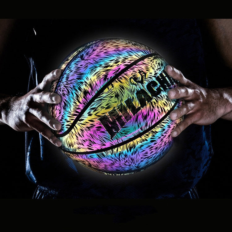 MILACHIC Number 7 Sports Cool Night Light Reflective Basketball