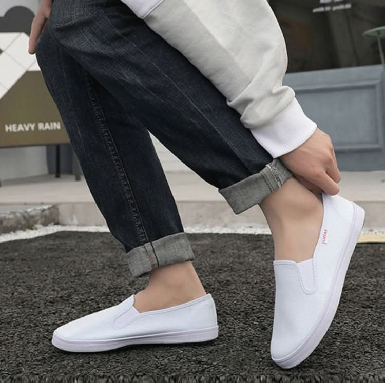 LuTai Men & Women Casual Simple Canvas Shoes Student Low-Top Sneakers Reluova