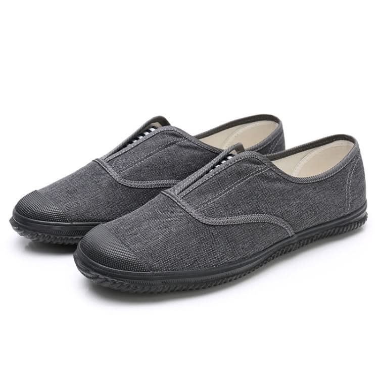 LuTai Men Loafers Rubber Sole Shoes Breathable Wear-Resistant Casual Shoes, Series 1 Reluova