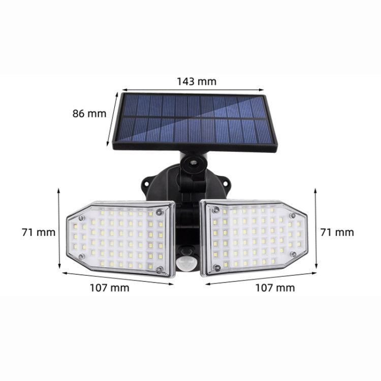 Solar Human Body Induction Light Outdoor Waterproof LED Wall Light My Store