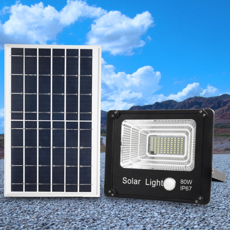 Outdoor Solar Flood Light Remote Control Sensor Waterproof Wall Light My Store