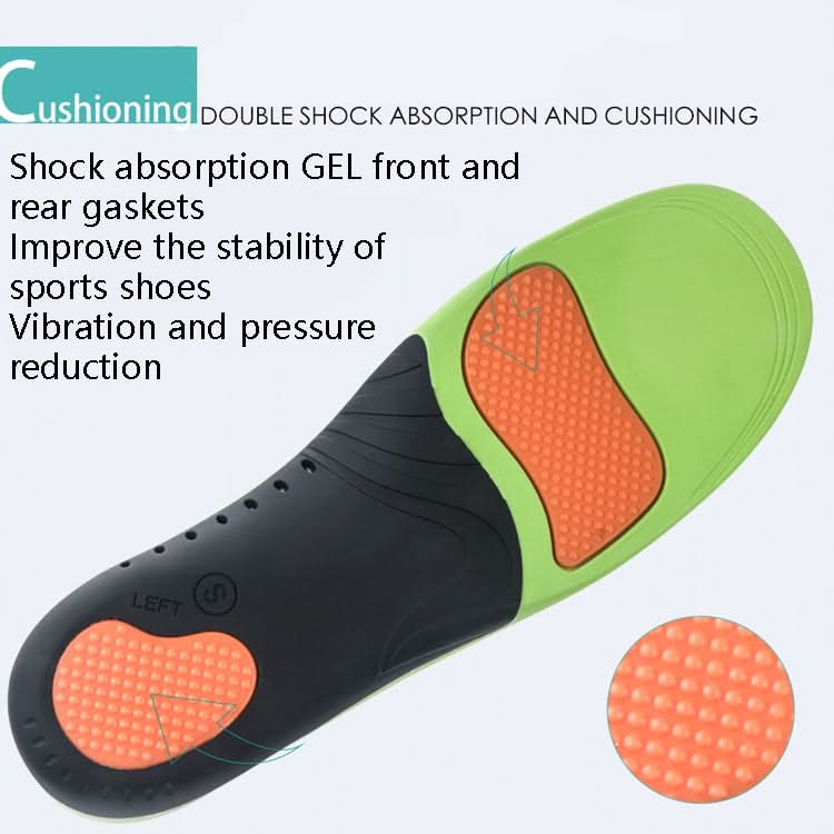 JH-209 Thicken Shock-absorbing Breathable and Comfortable Insole Reluova