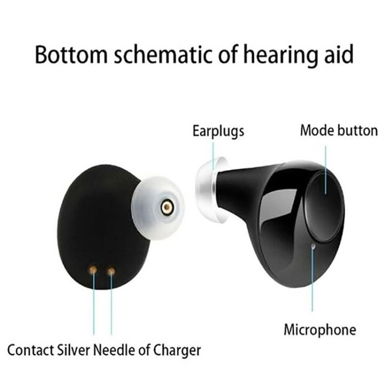 A39 Elderly Sound Amplifier Auxiliary Hearing Device Ear Bulb Concentrator Hearing Aid-Reluova