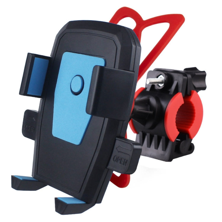 Bicycle Automatic Lock Mobile Phone Bracket 360 Degree Rotating Carrier Cycling Bracket Reluova