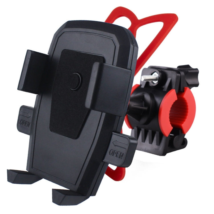 Bicycle Automatic Lock Mobile Phone Bracket 360 Degree Rotating Carrier Cycling Bracket Reluova