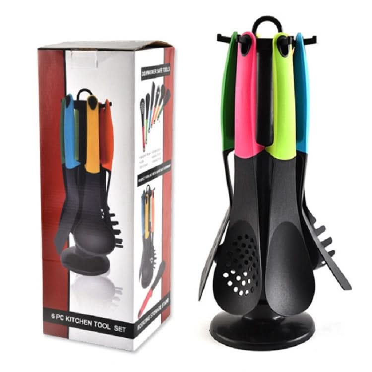 6 in 1 Kitchen Nylon Kitchenware Non-Stick Cooking Shovel Spoon Set-Reluova