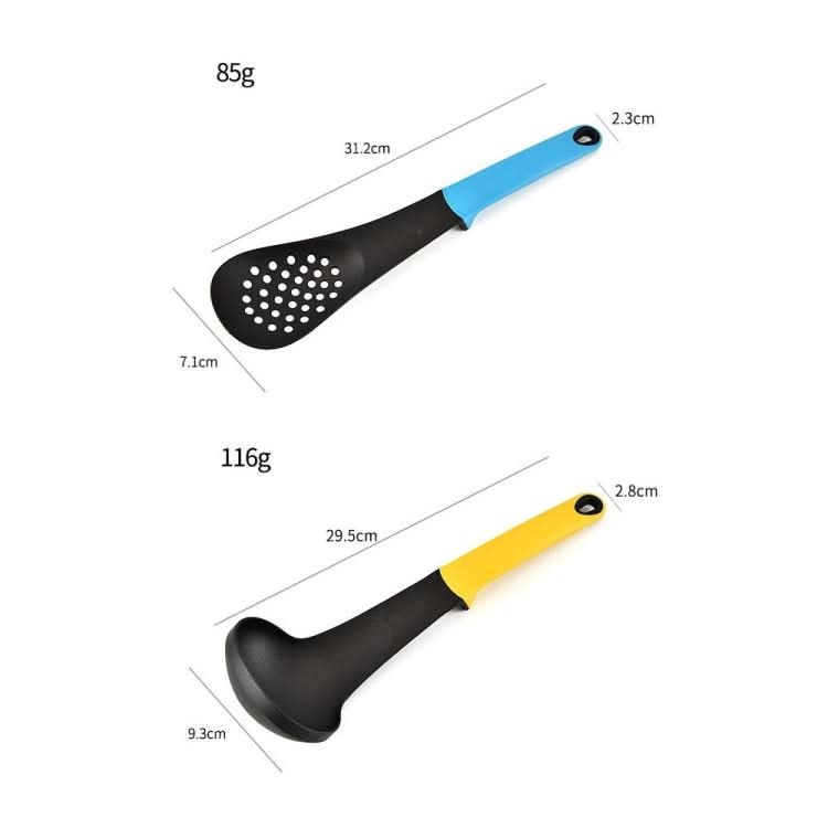 6 in 1 Kitchen Nylon Kitchenware Non-Stick Cooking Shovel Spoon Set-Reluova