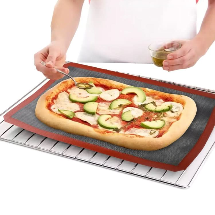 Hollow Non-Stick High Temperature Baking Mat Breathable Glass Fiber Baking Pan Mat Reluova