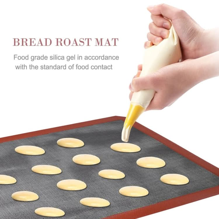 Hollow Non-Stick High Temperature Baking Mat Breathable Glass Fiber Baking Pan Mat Reluova