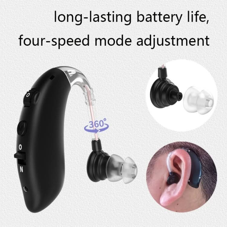 GM-105 Elderly Hearing Aid Sound Amplifier Intelligent Noise Reduction Sound Collector Reluova