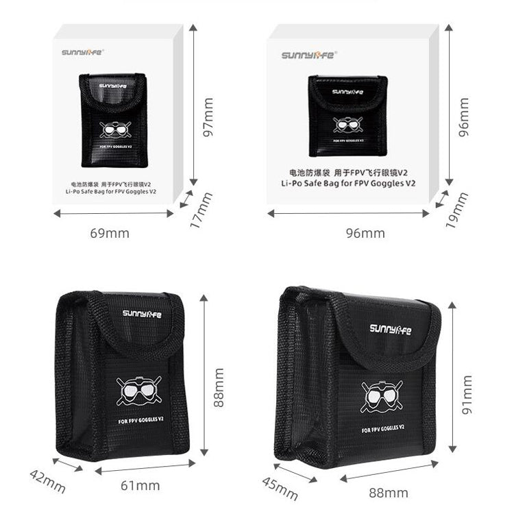 Sunnylife FV-DC261 Battery Explosion-proof Bag