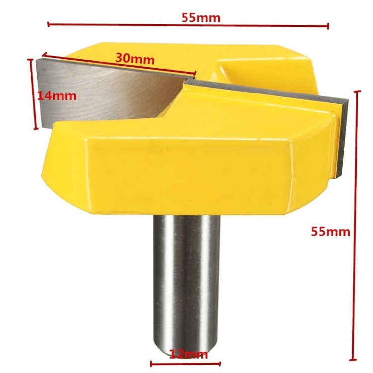 1/2 Woodworking Large Diameter End Clearing Milling Cutter