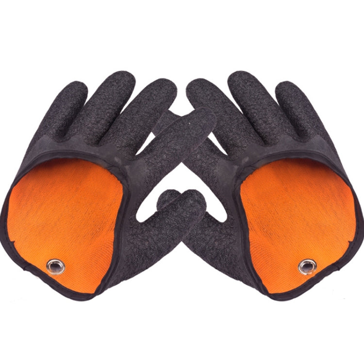 1 Pair Anti-Skid Catch Fish Latex Gloves Stab-resistant Waterproof Fishing Gloves, Specification: