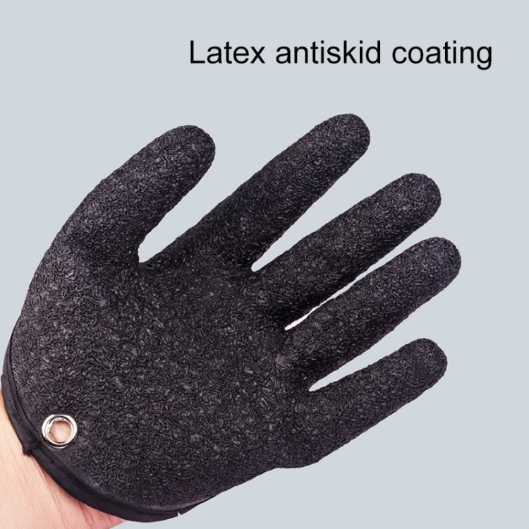 1 Pair Anti-Skid Catch Fish Latex Gloves Stab-resistant Waterproof Fishing Gloves, Specification: